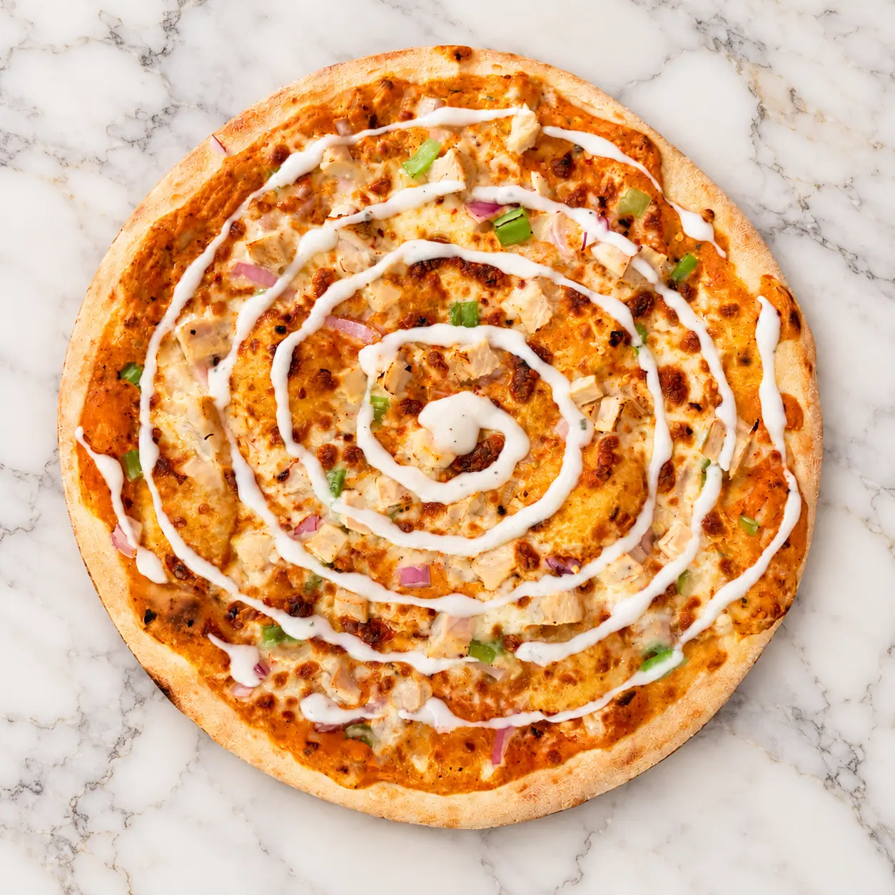 Butter Chicken Pizza